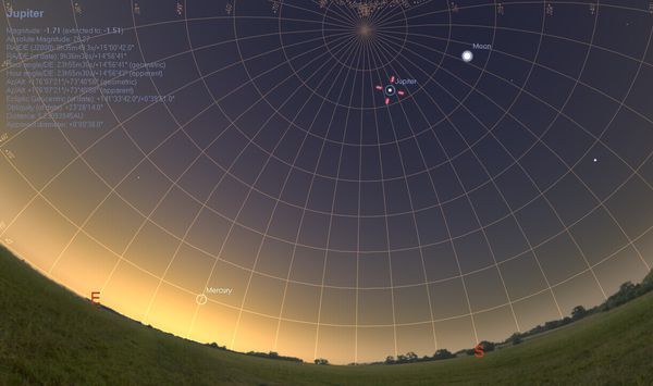 啟明星方向，引領未來的導航之星之光