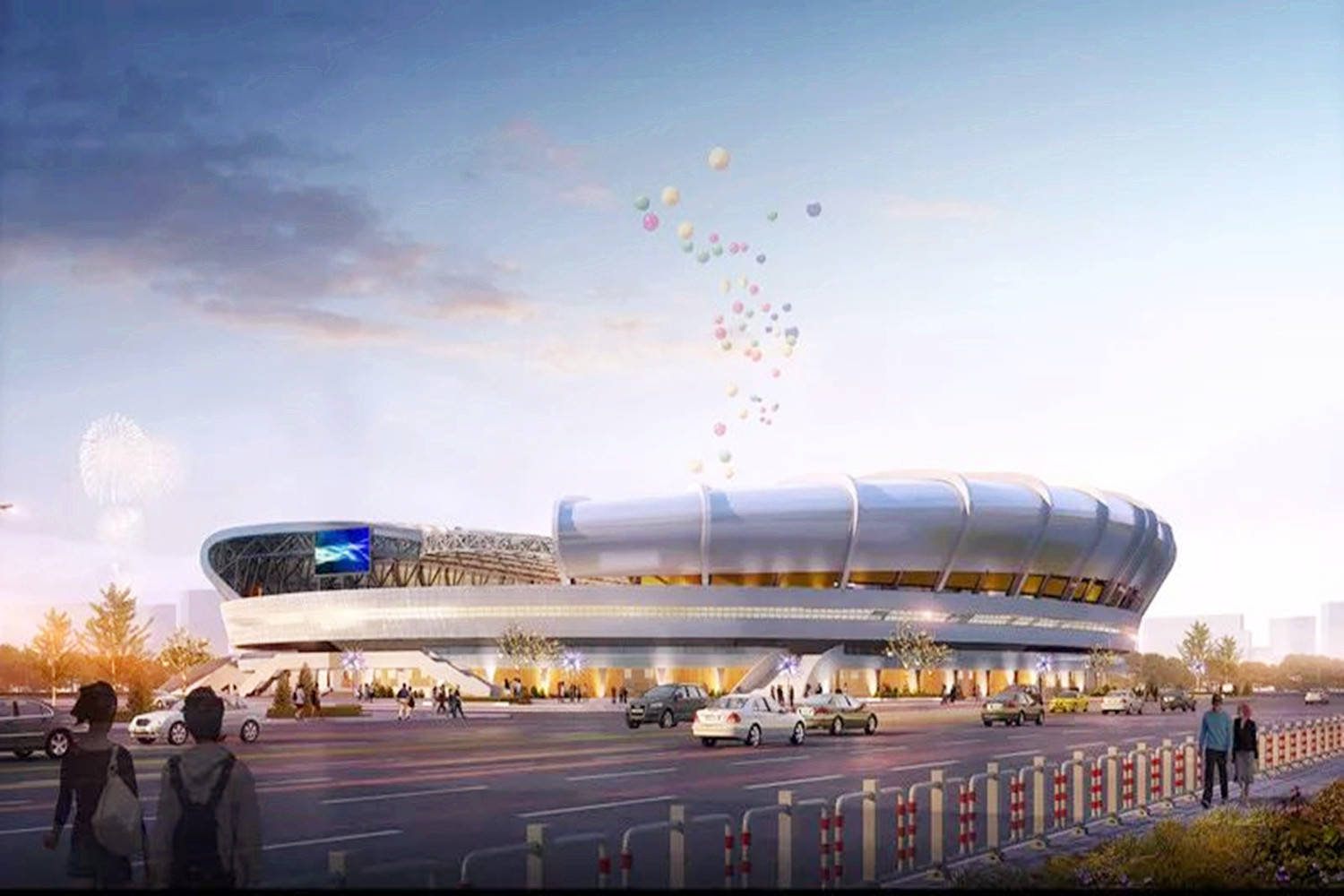 固始新體育館最新實景圖，城市發(fā)展的見證與熱議焦點