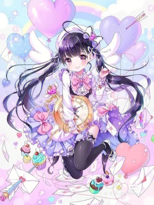 夢幻之美與二次元文化的交融，動(dòng)漫女生圖片欣賞