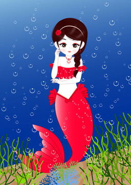 夢(mèng)幻美人魚公主，動(dòng)漫中的魅力與故事