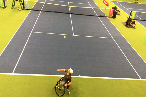 網(wǎng)球比賽得分，每一次揮拍都是自我超越的挑戰(zhàn)之路