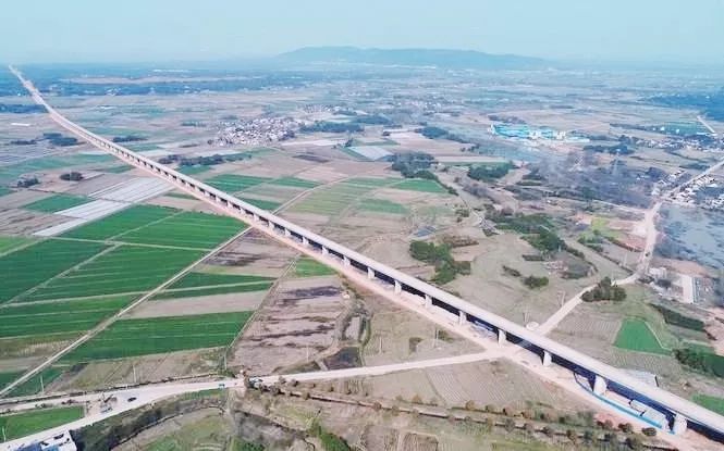 郎溪鎮(zhèn)宣鐵路建設(shè)最新進展更新