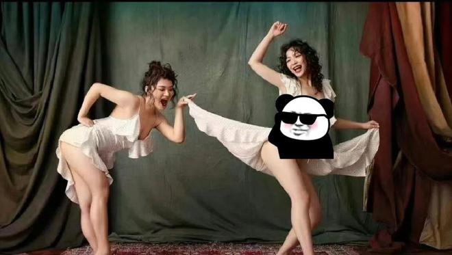 金靖最新泳裝，自然美景中的輕松邂逅