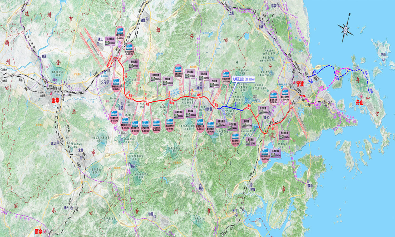 金甬鐵路最新進(jìn)展，科技重塑軌道交通，智能出行時(shí)代暢享便捷旅行