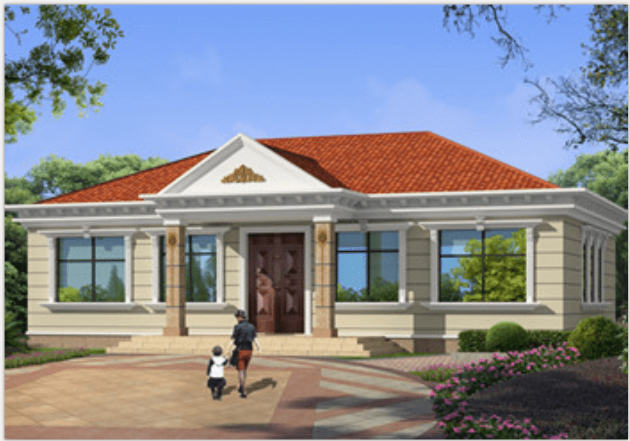 科技重塑鄉(xiāng)村生活，最新農村一層平房照片，感受前沿智能魅力